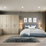 Bella Matt Pebble & Halifax White Oak / Style: Aldridge
