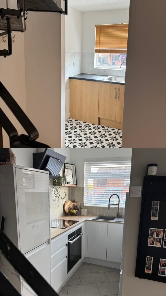 Recent Projects | Transforming a Small Impractical Kitchen into a Modern Masterpiece