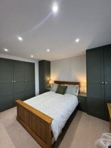 A Calming Green Retreat – Fitted Bedroom in Redditch by Tefore