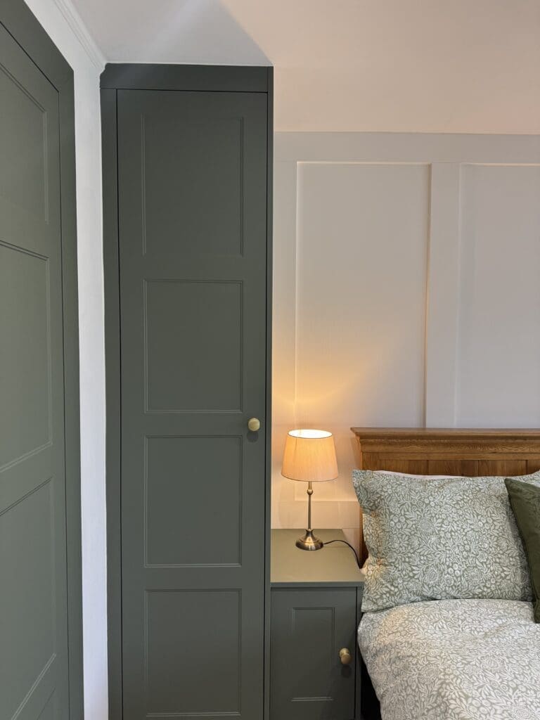 Recent Projects | A Calming Green Retreat – Fitted Bedroom in Redditch by Tefore