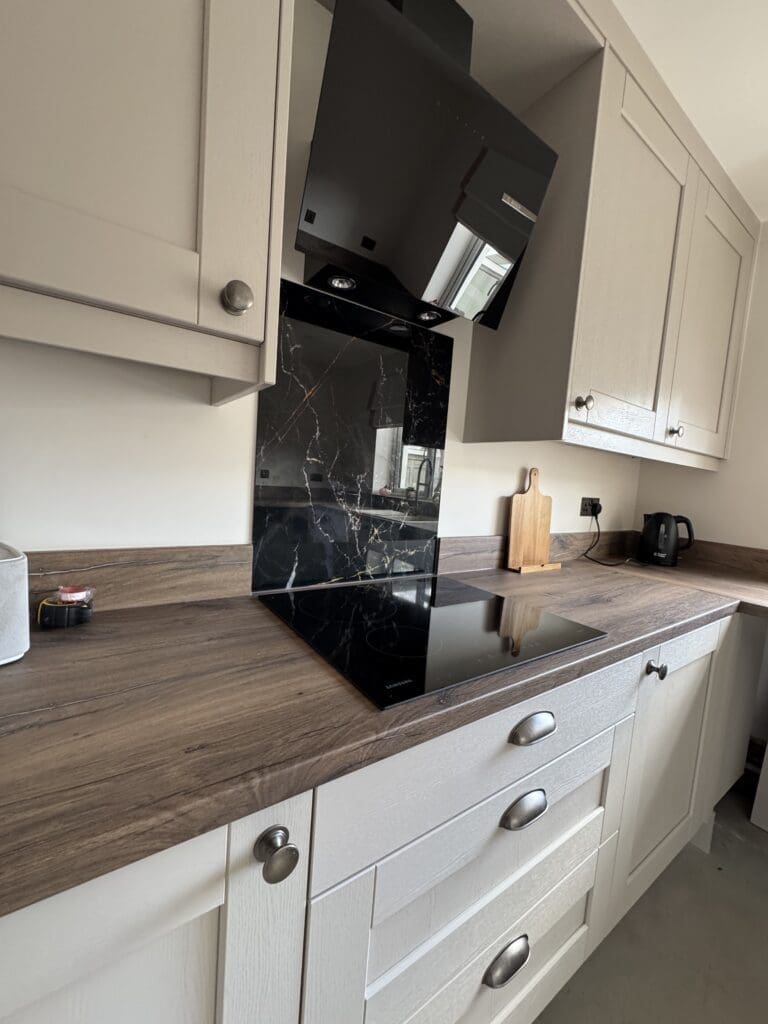 All Things Tefore | Elegant Kensington Cashmere Kitchen – Designed, Supplied & Installed in Redditch All Things Tefore | Elegant Kensington Cashmere Kitchen – Designed, Supplied & Installed in Redditch