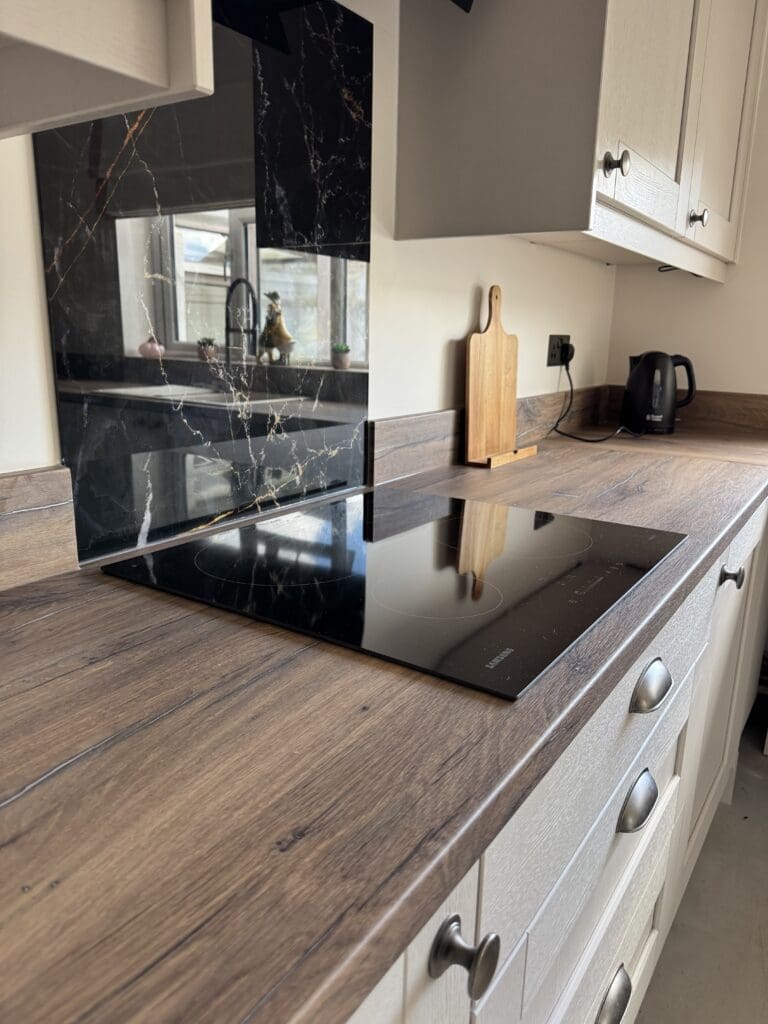 All Things Tefore | Elegant Kensington Cashmere Kitchen – Designed, Supplied & Installed in Redditch All Things Tefore | Elegant Kensington Cashmere Kitchen – Designed, Supplied & Installed in Redditch