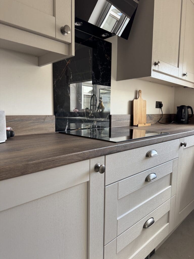 All Things Tefore | Elegant Kensington Cashmere Kitchen – Designed, Supplied & Installed in Redditch All Things Tefore | Elegant Kensington Cashmere Kitchen – Designed, Supplied & Installed in Redditch