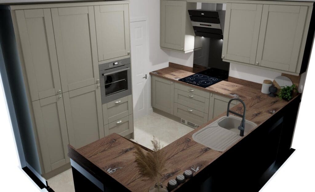 All Things Tefore | Elegant Kensington Cashmere Kitchen – Designed, Supplied & Installed in Redditch All Things Tefore | Elegant Kensington Cashmere Kitchen – Designed, Supplied & Installed in Redditch