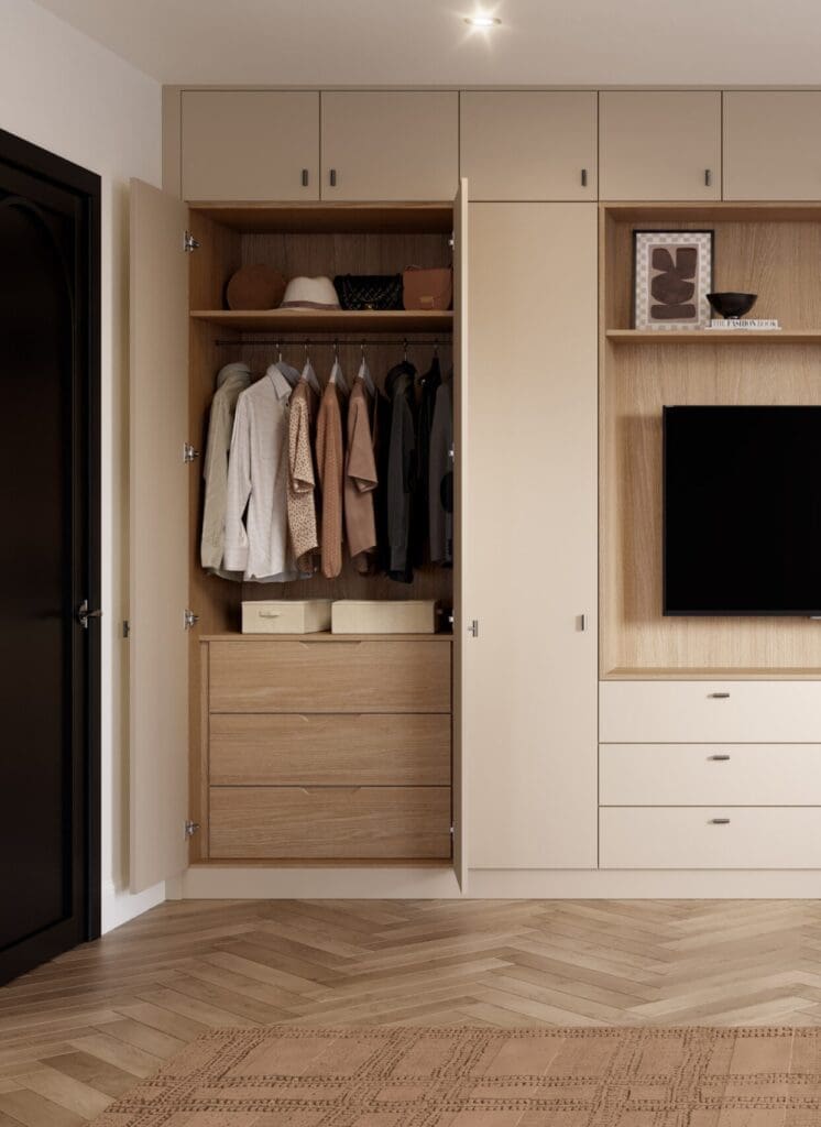 Recent Projects | A Calming Green Retreat – Fitted Bedroom in Redditch by Tefore