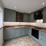 Kitchen Transformation in Redditch: A Stunning Green Shaker Before & After
